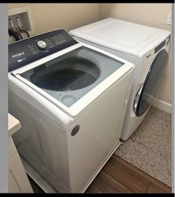 Washer and dryer