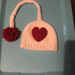 Gorrito De San Valentin A Crochet