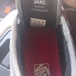 Old School Vans Size 7 
