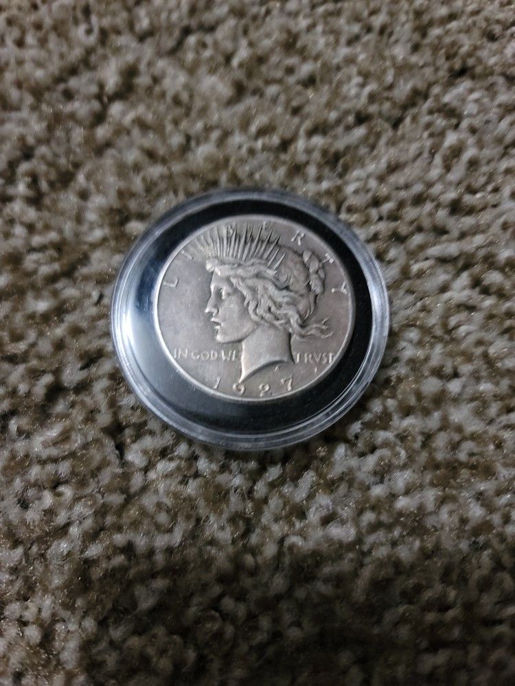 1927 Peace Dollar