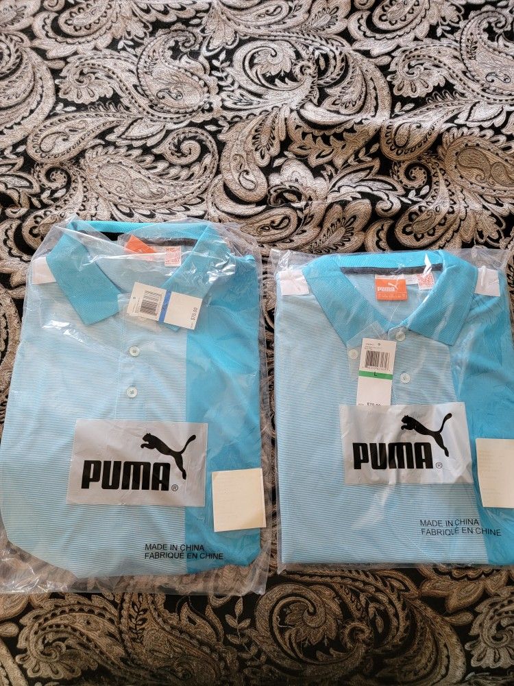 New PUMA New Wave Shirts XL & Large