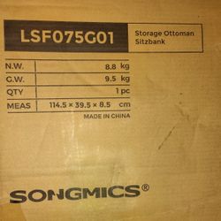 Storage Ottoman Brand New 