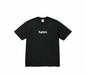 Supreme Black Box Camo Tee