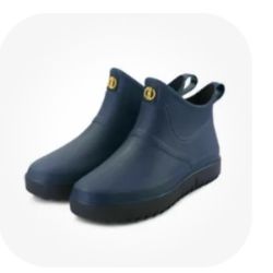 Waterproof Rain Men Boots. Size 40