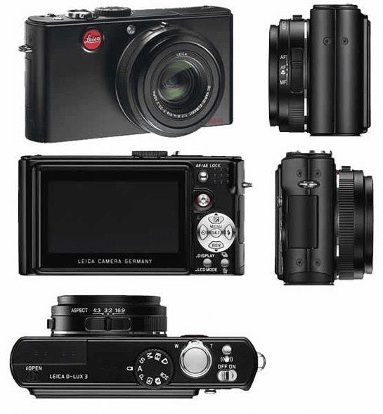 Leica D LUX 10MP Digital Camera with 4x Wide Angle Optical Image