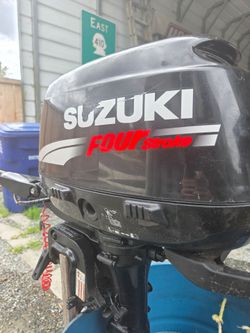 6 Horsepower Suzuki Kicker Motor