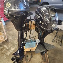 Tohatsu Outboards 2016 9.8hp and 2018 15hp with power trim