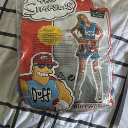 The Simpsons Duff Girl Costume