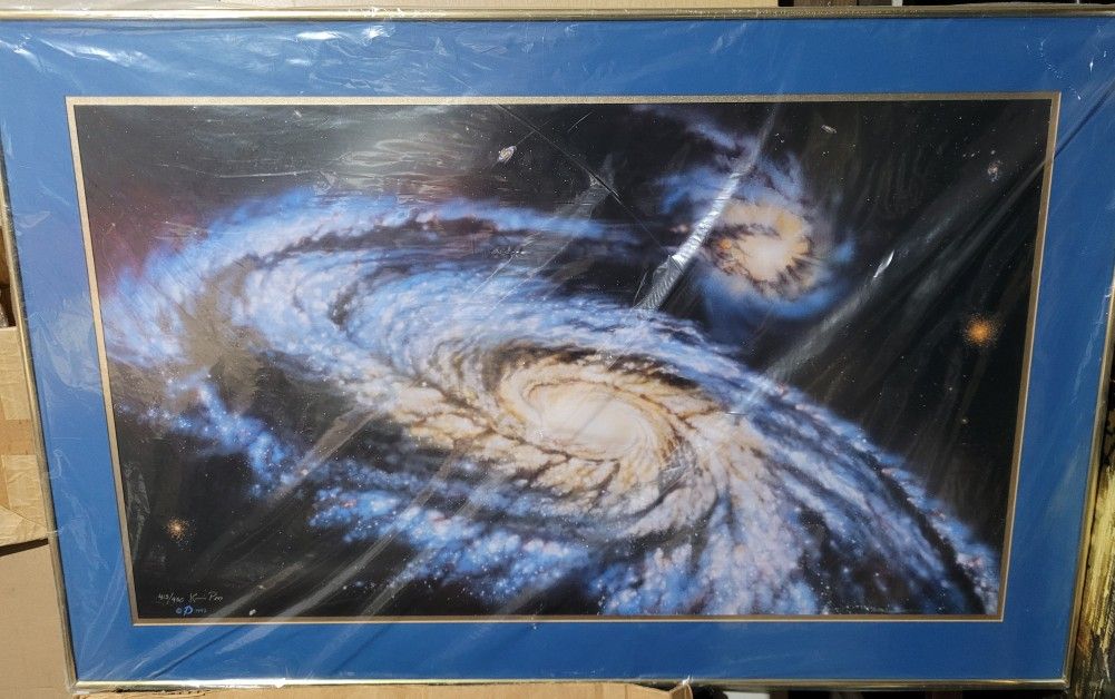 Whirlpool Galaxy Print Edition Framed