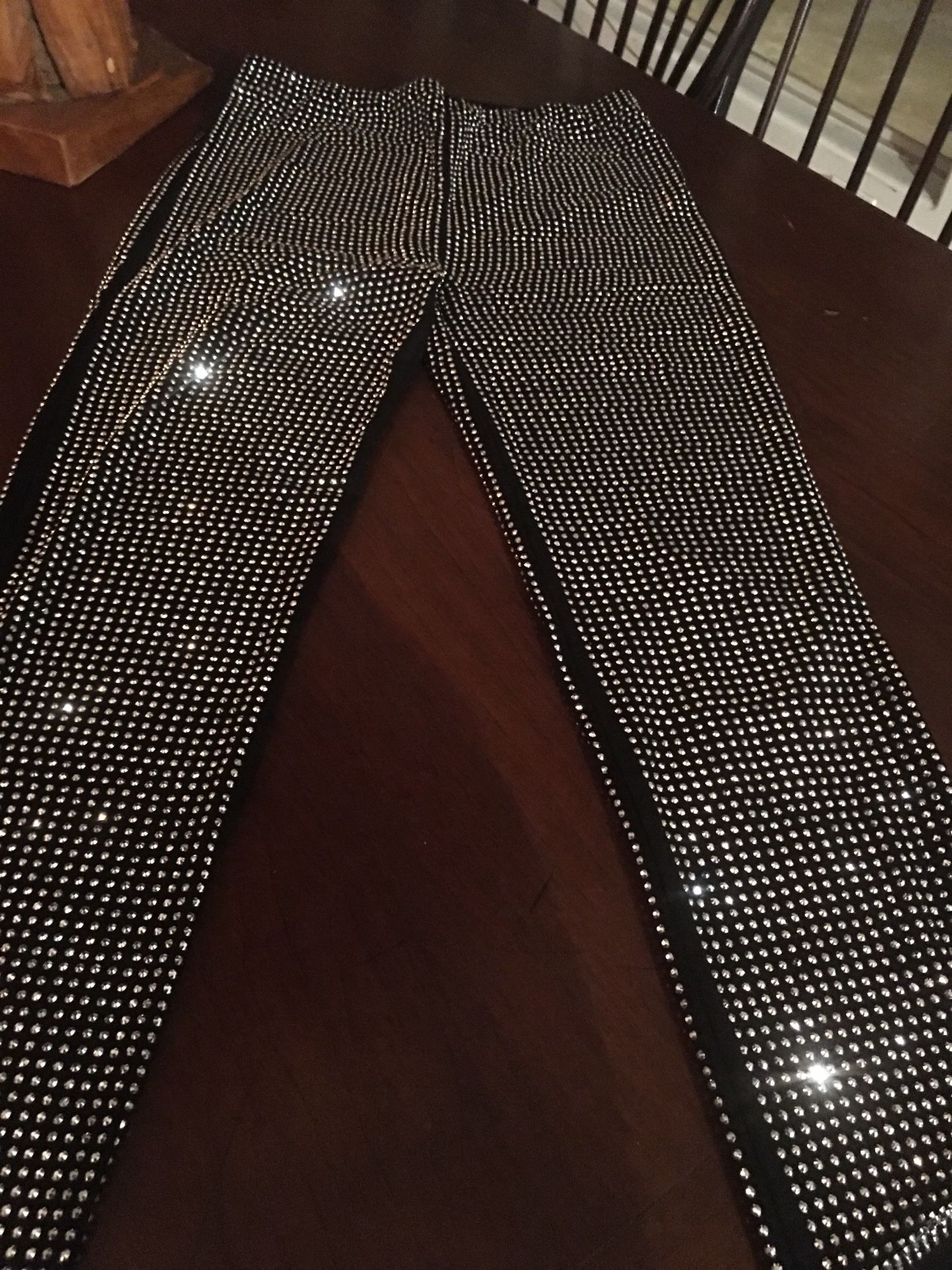 Rhinestone Leggings
