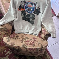 Collectible Southern Pacific Railroad Sweat Shirt