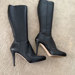 Jimmy Choo leather boots