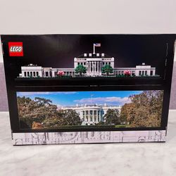Authentic LEGO 21054 The White House Washington DC, USA Architecture Collection New Sealed Retired Rare to Find Building Toy Set