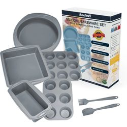 Silicone Bakeware 6 Piece Set