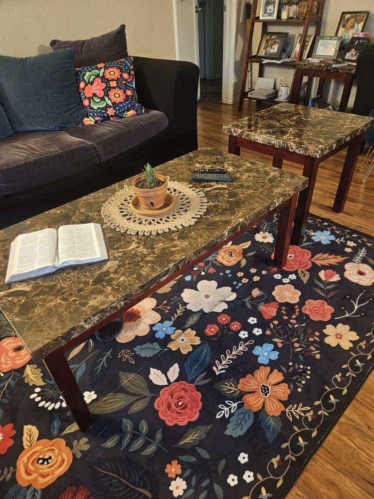 Coffee And 2 End Tables