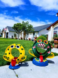 Masetas Echas De Llantas Decoradas Muy Bonitas