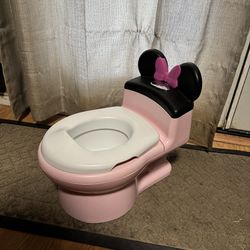 Disney Minnie Mouse Potty Chair and Toddler Toilet Seat