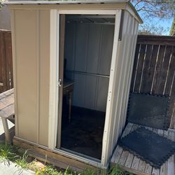 Outdoor shed open to offers
