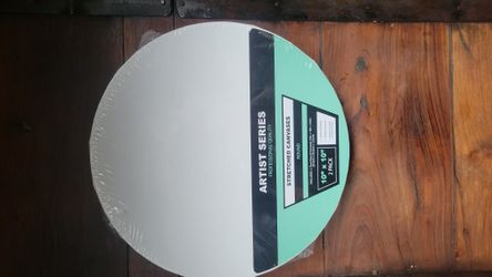 Artist Series 10x10 Round Canvas