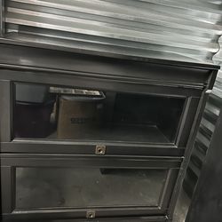 Pottery barn bar cabinet