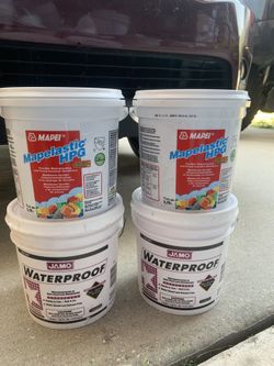Waterproof For Bathrooms Walls And Many Other Things.