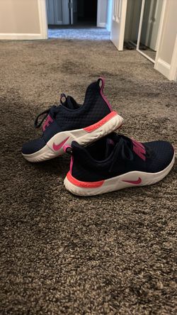 Nike Renew Run Sneakers Navy Pink