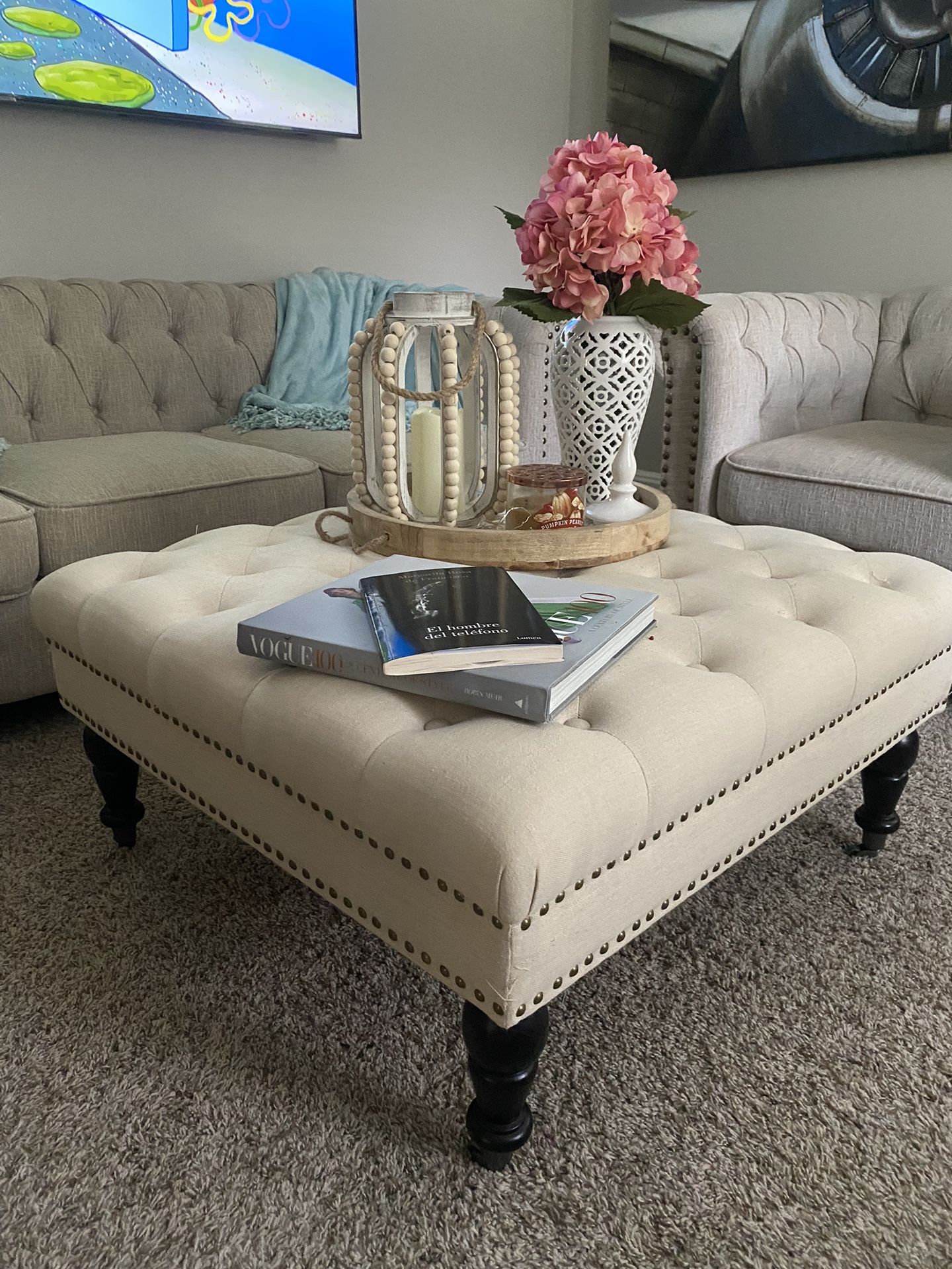 Landis Upholstered Ottoman