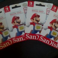 microSDXC Cards For Nintendo Switch