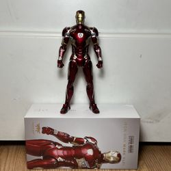 Comicave Studios Iron Man Mark 46 Civil War Mini Hot Toys Level of Detail Diecast SHF Figuarts Scale