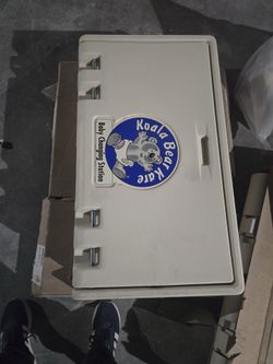 Baby changing station