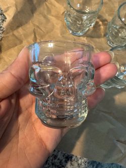 Set of 6 skill shot glasses