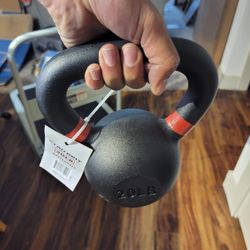 Multiple 20lb Kettlebells