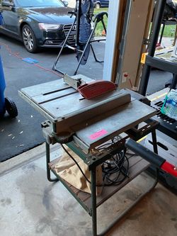 Shopmaster Table Saw with Stand