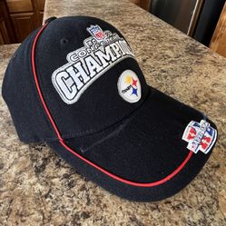Pittsburgh Steelers Vintage Reebok Conference Champions Hat NFL