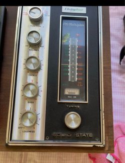 Vintage record player