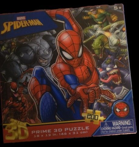 Kids 3d Spiderman Puzzle