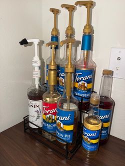 Syrup rack