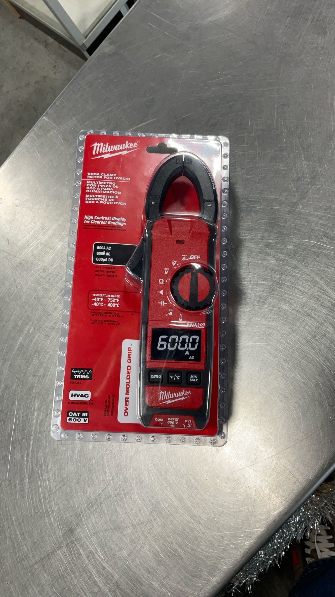Milwaukee 600a Clamp Meter For HVAC/R