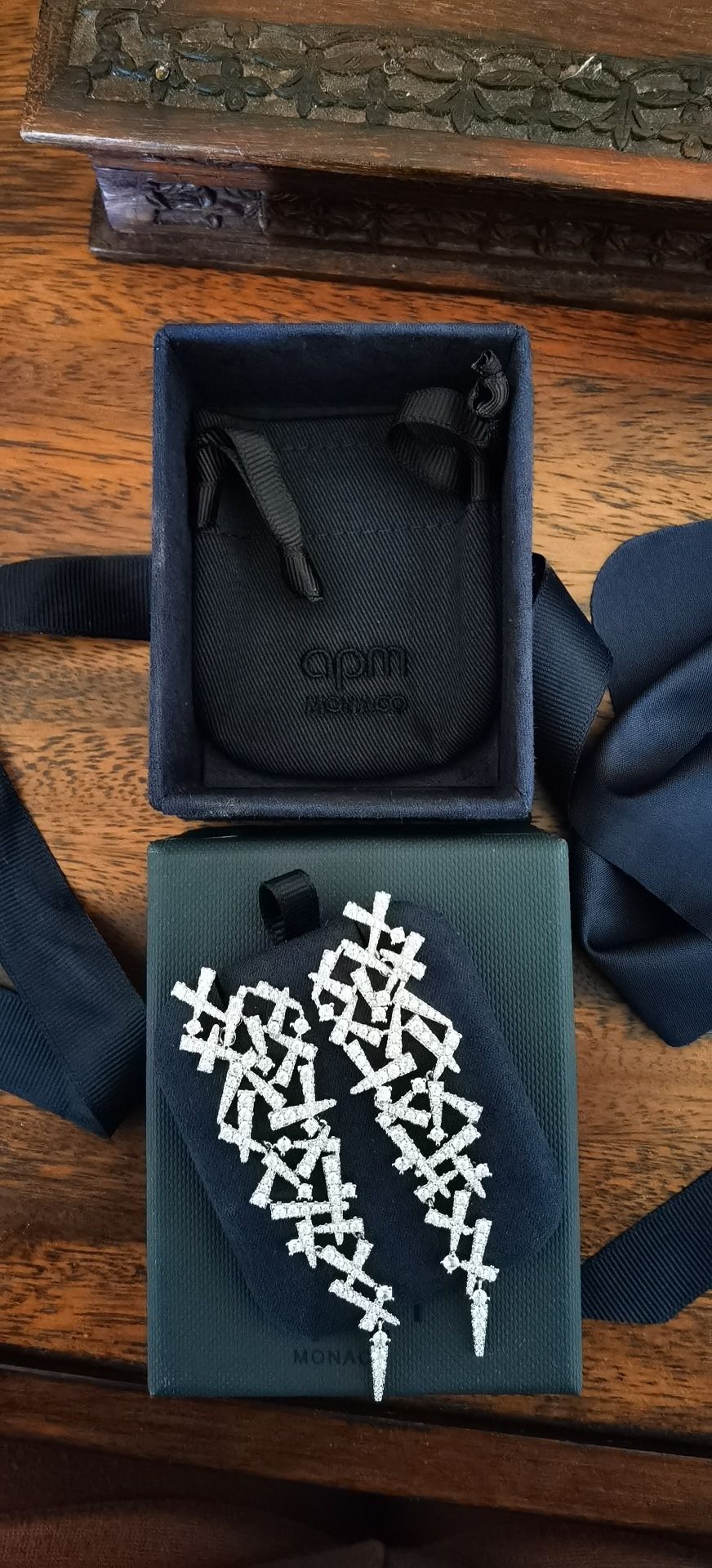 APM FESTIVAL DROP SILVER EARRINGS