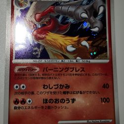 Pokémon Japanese blaziken