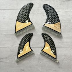 Futures Dave Rastavich Quad Fin Set Surfing