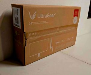24 Inch G4 LG Monitor with 144 Hz. Brand new factory sealed.