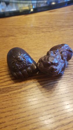 Chinese hand carved statues