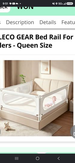 Baby safety rails