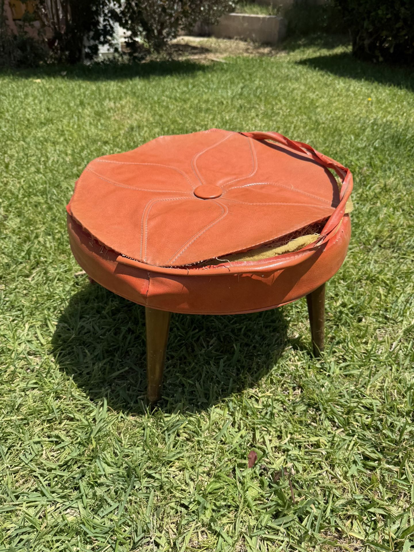Mid Century ottoman