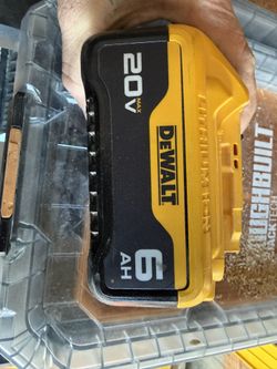 6ah DeWalt Battery Brand New