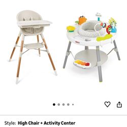 Baby activity center