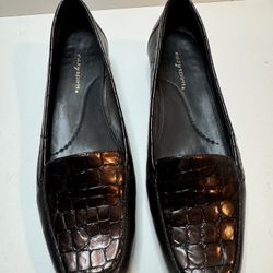 Easy Spirit Jadeet Loafers Chocolate Size 7M