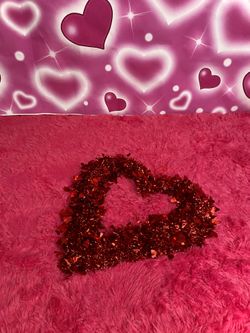 4x9.5 ft fuzzy Hot pink rug
