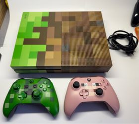 Xbox One S Minecraft Limited Edition Bundle